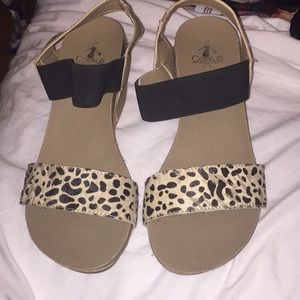 Corkys Wedges - size 9 - Brandy style- great shape